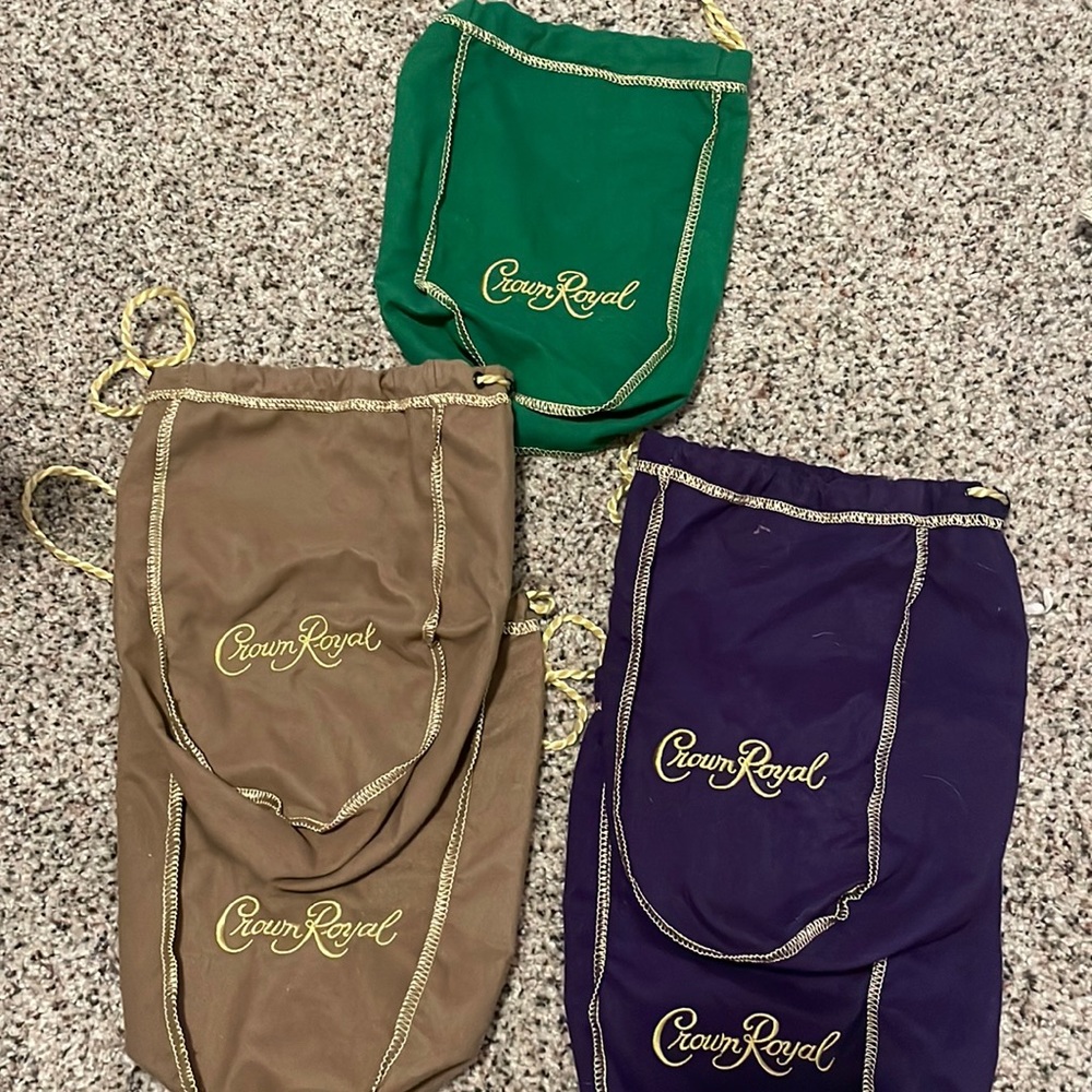 crown royal bags brand new